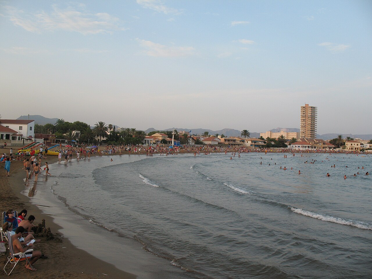 Playa de Bahía (fotografía de 2007)